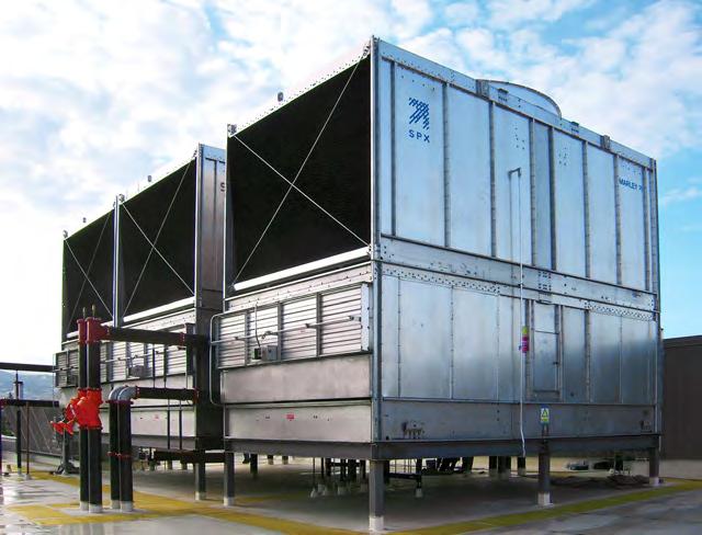 Z725 galvanized steel factory-assembled structure. Also available in 300 series stainless steel.