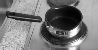 Cooking Some very simple steps will save you energy when cooking. Putting a lid on your saucepan means that the contents will heat up more quickly and the cooking time will be reduced.