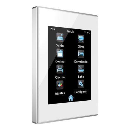Exclusive fully customizable touch panels.