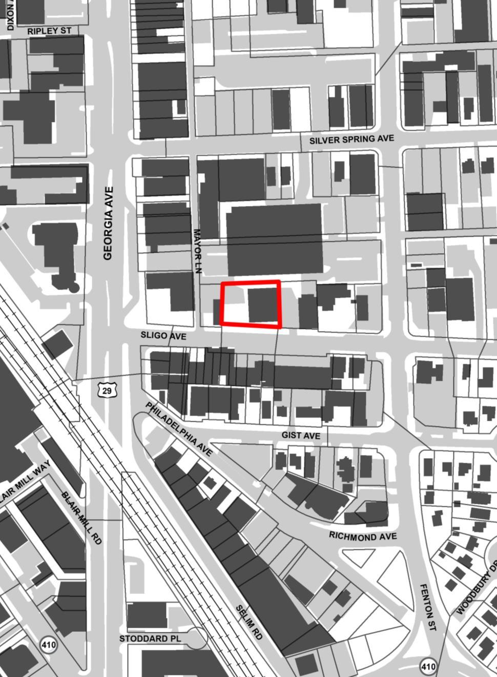 Figure 1-Vicinity Map Site Analysis The property is currently functioning as a single-story private high school, with four surface parking spaces west of the building.