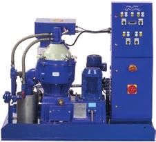 builder, user or Alfa Laval - Patented discharge system improves separation efficiency and reduces metal-on-metal wear Applications: For cleaning mineral