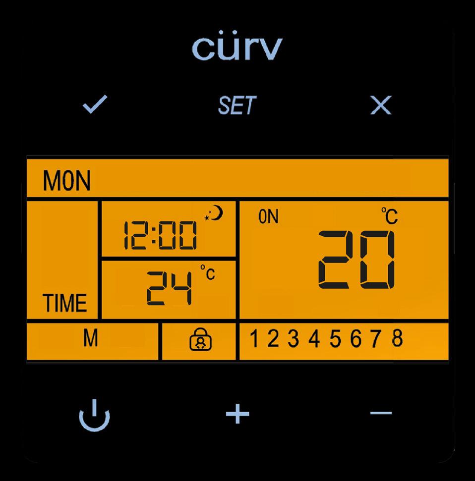 Wireless Room Thermostat Pairing set (PAIR) Timer setting (PRG) Current time set (TIME) Quick press thermostat On / Off Long press to start the timer mode SET Select High (H), Medium (M) or Low (L)