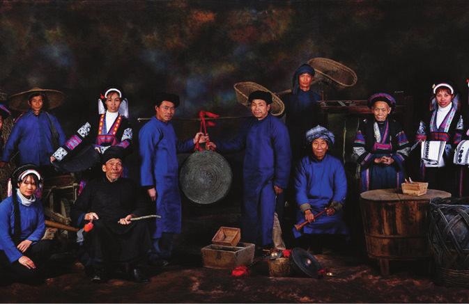 Culture The Buyi culture is highly influenced by music and they play different kinds of bamboo flutes and copper drums.