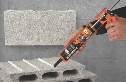 High strength adhesives at a fraction of the price Screwfix is also offering its customers a collection of high quality and professional adhesives from top brand Nemesis, at low prices.