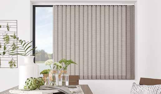 Available in a complimentary range of blockout and light filtering fabrics.