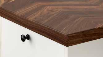 OAK is a very hard wood, making it a popular choice for countertops and interiors.