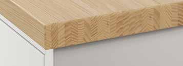 KARLBY countertop, thin-layer birch. L 74 25⅝ 1½" 903.352.06 $150 L 98 25⅝ 1½" 103.352.10 $180 Wood countertops Beech Beech is a hard wood with an even grain.