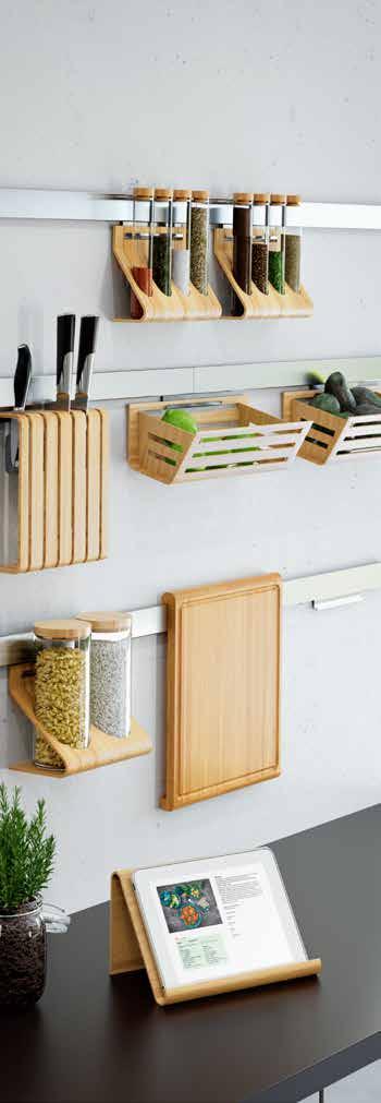 Rails and accessories Our selection of kitchen helpers gives you more work and storage space without the expense of a remodel. SUNNERSTA series SUNNERSTA container. 12 11" 503.037.35 $0.