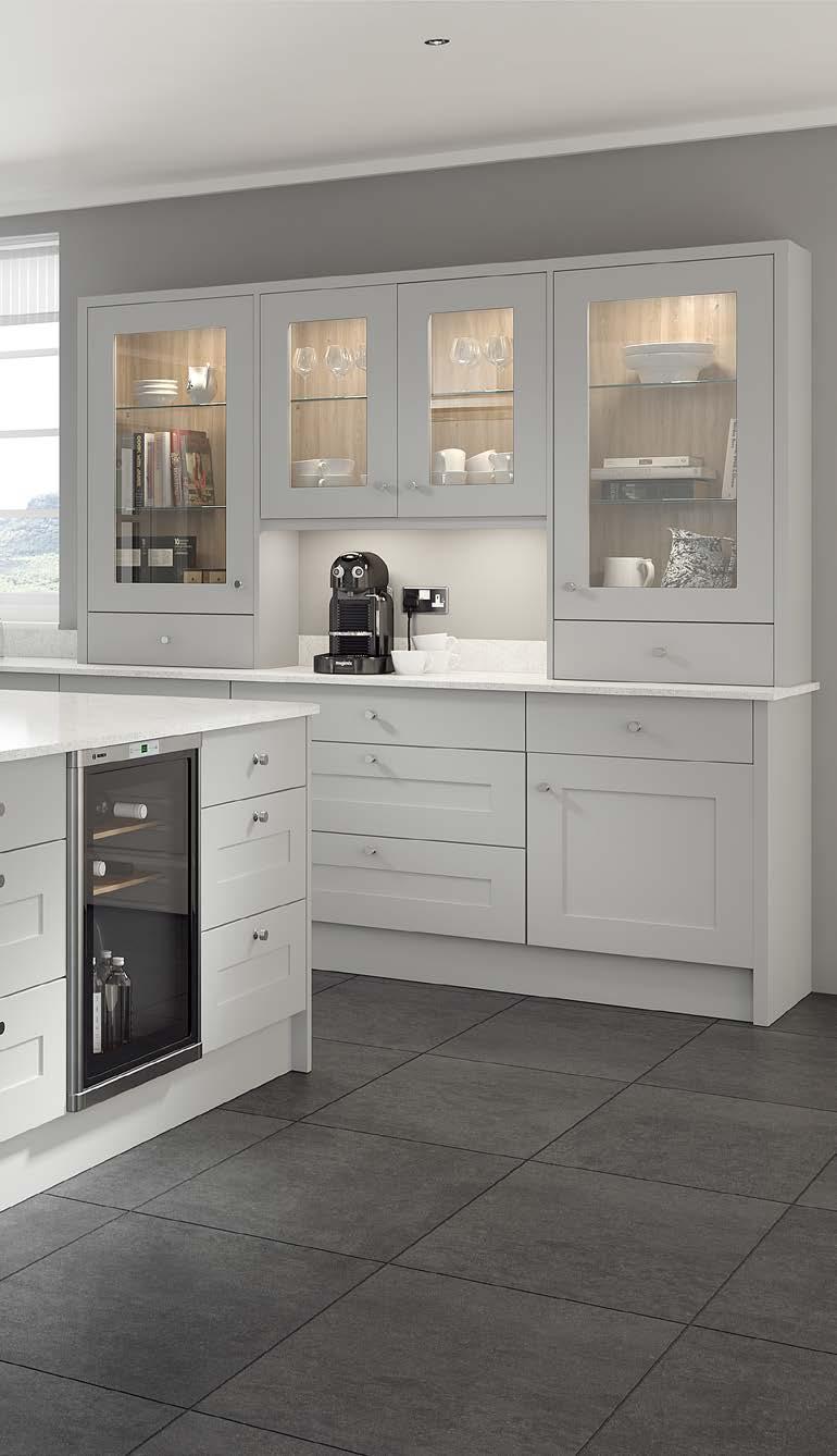 Create Kitchens SHAKER NO GROOVES Door Style: