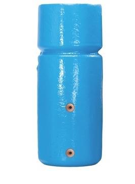 This type of cylinder is NOT suitable for use on central heating systems.