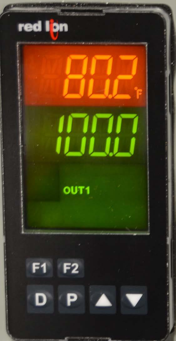 Control Panel Operation Temperature Mode Power Mode Actual Temperature Actual Temperature Set Temperature Set Power Indicating the output is energized Indicating the output is energized Change