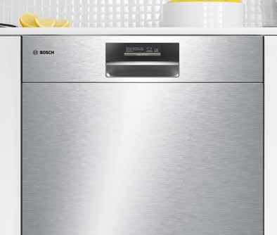 panel provides seamless integration A Bosch fully integrated dishwasher is designed to fit your new kitchen to perfection.
