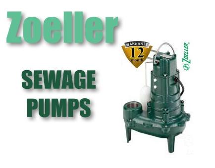 We Have a full line of Zoeller products to keep you out of a bind.
