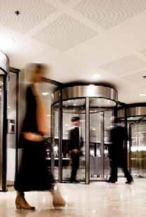 Security Revolving Doors are ideal for high-profile buildings requiring high security.
