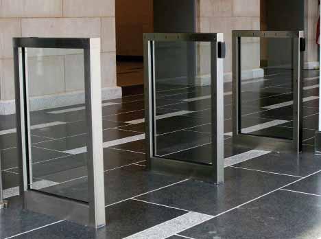 security access monitoring and pedestrian control while possessing the versatility of design and functionality to suit all company
