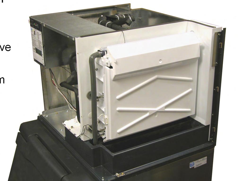 EH130 Head Single, 12 inch evaporator Cabinet has Pump