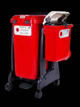 A 3 year study examined the impact of transitioning from their 64Gallon bin to the Daniels 17Gallon Medismart. THE RESULTS: } Medical Waste mass reduction of 53.