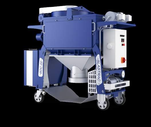 BDC-44 DUST COLLECTOR LARGE INDUSTRIAL DUST COLLECTOR AIRFLOW 882 CFM THE BLASTRAC BDC-44 DUST COLLECTOR COMBINES, EFFICIENCY, SAFETY, AND PRODUCTIVITY ALL INTO ONE DURABLE MACHINE.