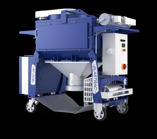 BDC-99 DUST COLLECTOR LARGE INDUSTRIAL DUST COLLECTOR AIRFLOW 1561 CFM THE BLASTRAC BDC-99 DUST COLLECTOR HAS THE BIG ADVANTAGES THAT ITS STANDARD EQUIPPED WITH AN EASY AND QUICK TO REPLACE BIG BAG