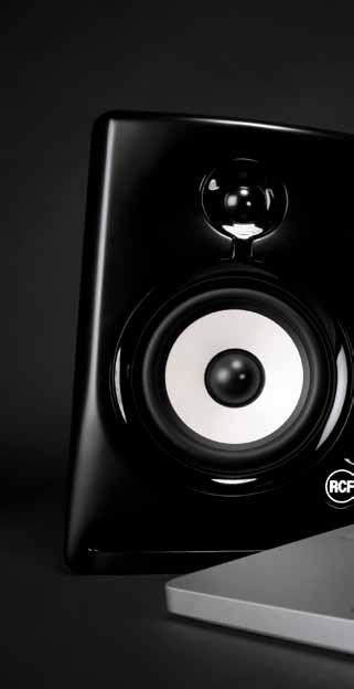 NEW SHAPE OF SOUND The new Ayra Series of studio monitors are designed for nearfield