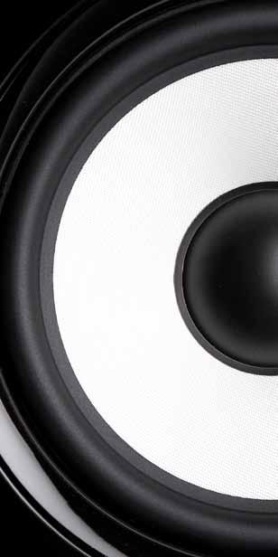 dome tweeter Reflection free front cabinet design Low distortion