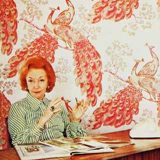 DIGITAL TEXTILE & WALL COVERING PRINT COLLECTIONS Years ahead of her time, Florence Broadhurst created hundreds of beautiful hand screen printed wallpapers and textiles.