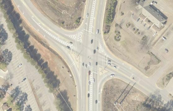 vision ConCepTS M key InTerSeCTIonS M The image below shows an aerial view of the intersection at Old Bush River Road and Lake Murray Boulevard.