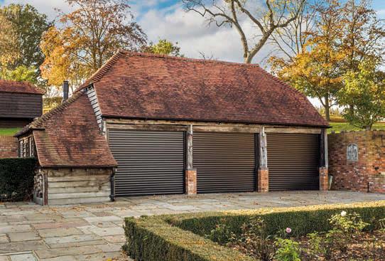 Garages, stores and outbuildings To one side of the drive is a timber