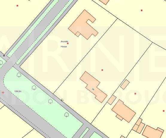 SITE LOCATION PLAN: N20 8JN REFERENCE: Stanryck House, 38 Totteridge Village, London, B/02895/14 Reproduced by permission of
