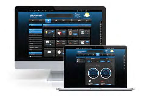 An extensive library of plugins for 3rd party smart TVs, cameras, thermostats, alarm panels, media players and control systems comes preinstalled.