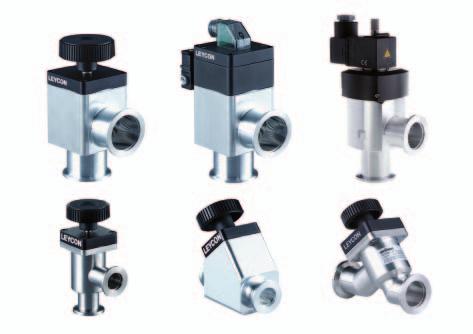 Fittings, Valves Vacuum Oils and Pump Fluids Flange systems Connection components Well proven and widely used technology. Almost any connection possible.