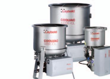 COOLVAC Refrigerator cryo pumps High water vapor pumping capability, long maintenance intervals, installation in any