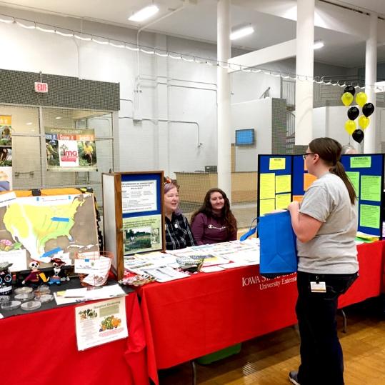 The display included information on protecting bees and butterflies, habitats, gardening for pollinators, and an outstanding pamphlet, Your Health Depends on Pollinators,
