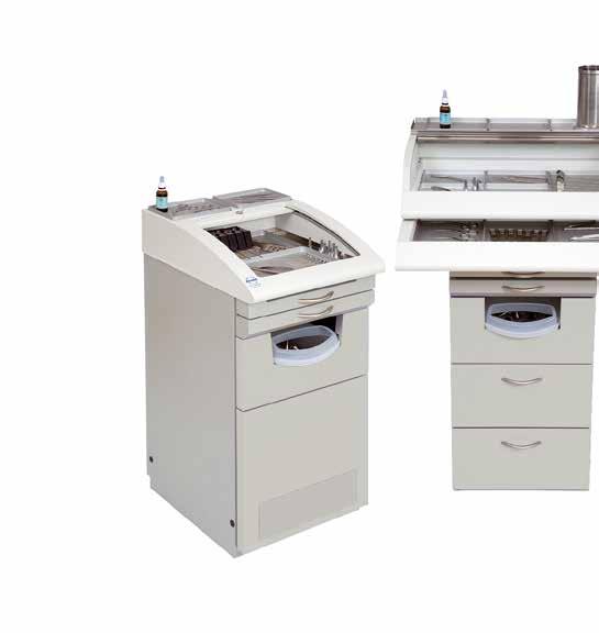 DRAWER AND DISPOSAL SYSTEMS, INSTRUMENT HEATING Instrument management ATMOS S 61 Servant Greater organisational freedom Optimise