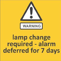 PLEASE NOTE: At any point after lamp expiration, the water may be unsafe for consumption and should not be consumed without another form of disinfection.