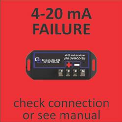 Lamp Failure UV Sensor Failure Soft Alarms: The following remaining errors give a 15 second audible chirp only Solenoid Module Failure