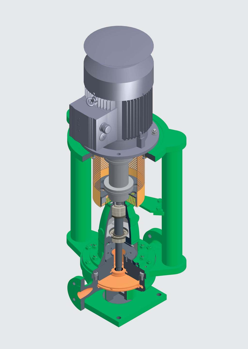 NCVL-Design motor spacer coupling drive lantern bearing bracket antifriction