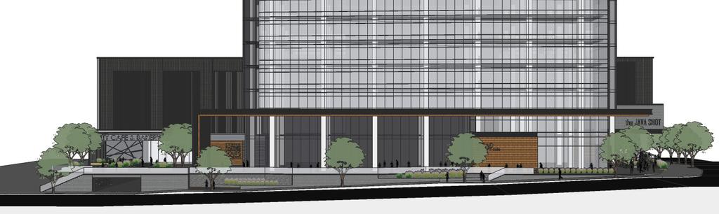 2017-177 EXHIBIT RESPONSE TO PLANNING STAFF COMMENT #10 OUTLINE OF FUTURE HOTEL IN FOREGROUND PARKING DECK SCREEN