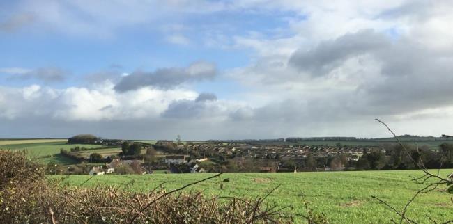 Key views There are general views of the village from higher ground, most notable from the approach from the Higher Shaftesbury Road, along the A354 near Letton Park and some of the surrounding