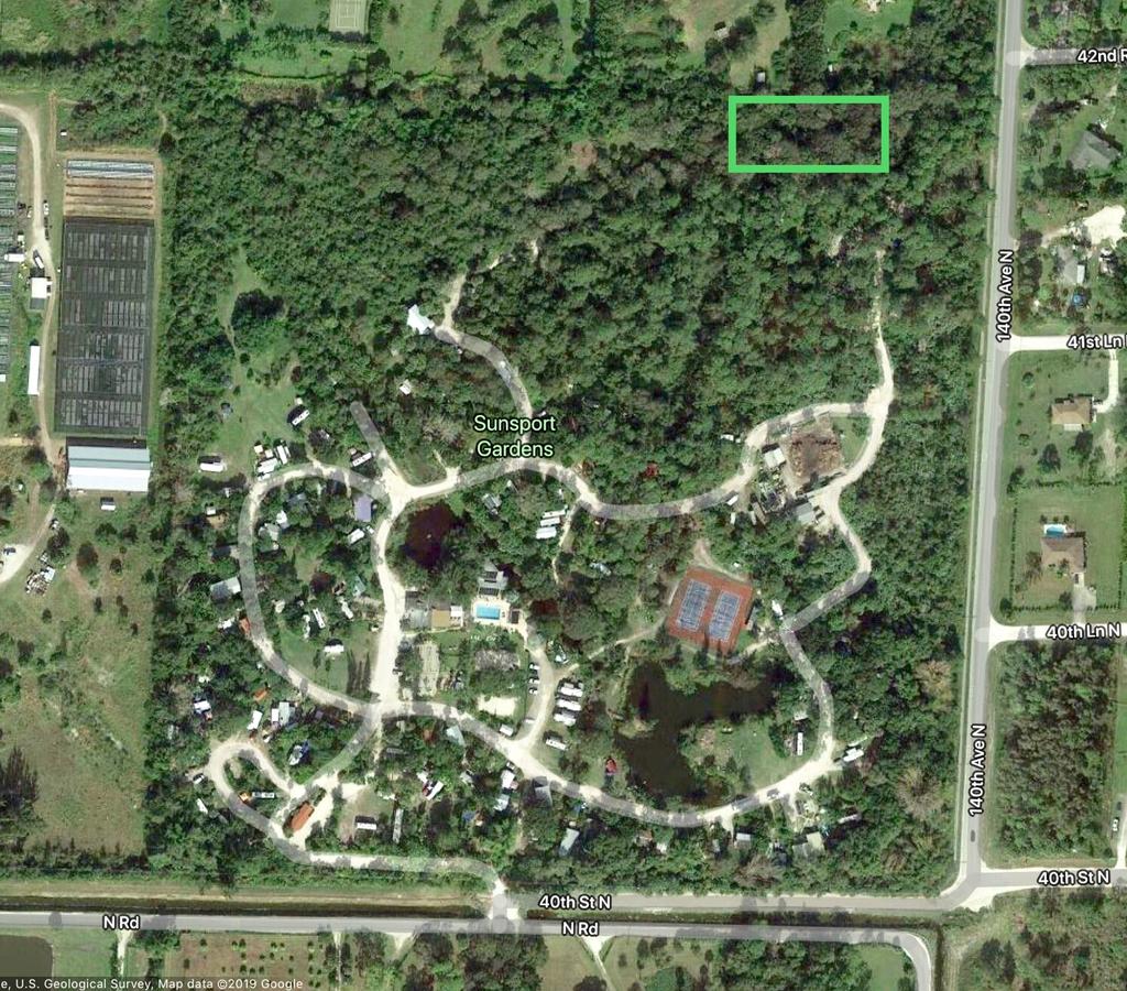Loxahatchee Permaculture at Sunsport Gardens Initiative This is a proposal to create a pilot permaculture development site utilizing the area directly behind Lots 49 and 49a between the access road