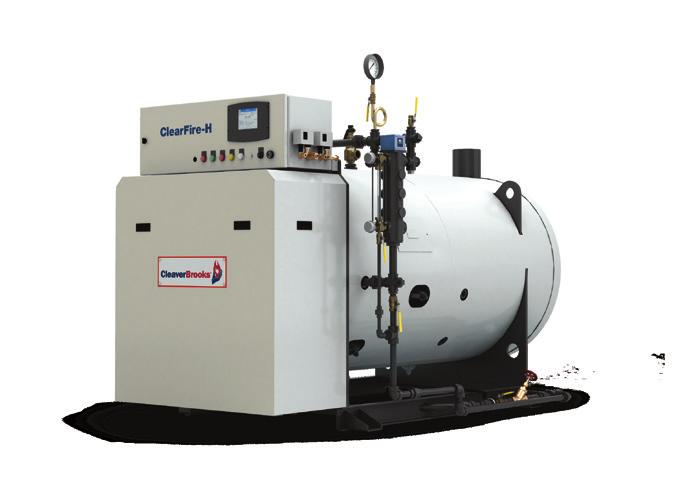 Boilers The Cleaver-Brooks Falcon control with integrated lead/lag optimizes the boiler room s operational efficiency while delivering precise steam load control to meet heating and process demands.