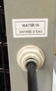 Prior to draining the Hot Tank, turn off the Red Heater and Compressor Power Switch (O=OFF), and dispense 2 liters (½ gallon) of hot water from the machine.
