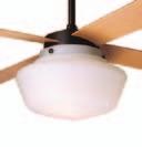 Keep in mind that optional light kits may add several inches to the overall length of the fan.