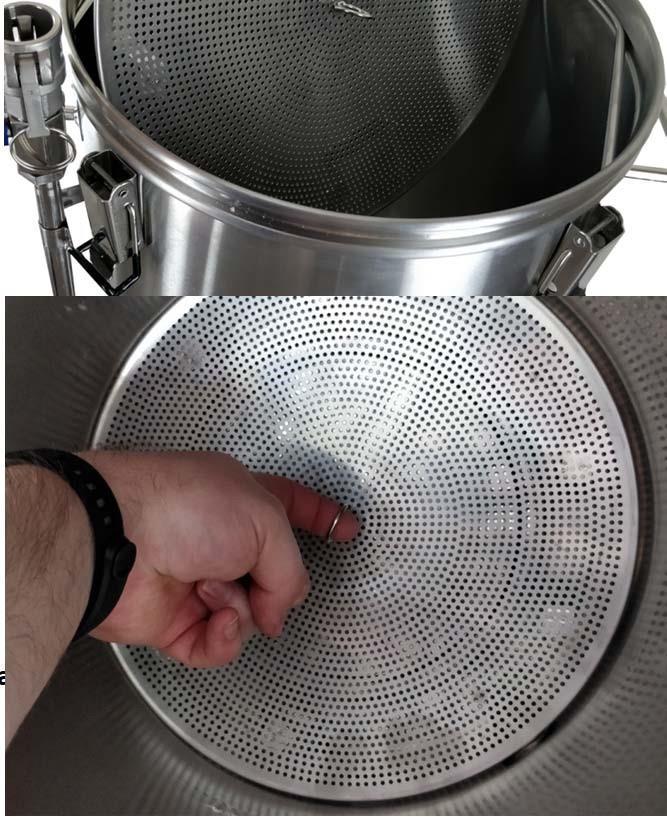 This false bottom is designed to protect your pump from solids and drawing in things such as hop pellets, flowers, spices, grain, etc.