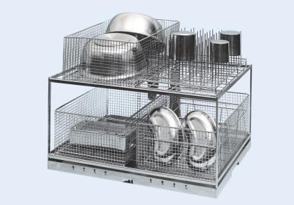 Anaesthesia material reprocessing Belimed anaesthesia racks offer a variety of reprocessing