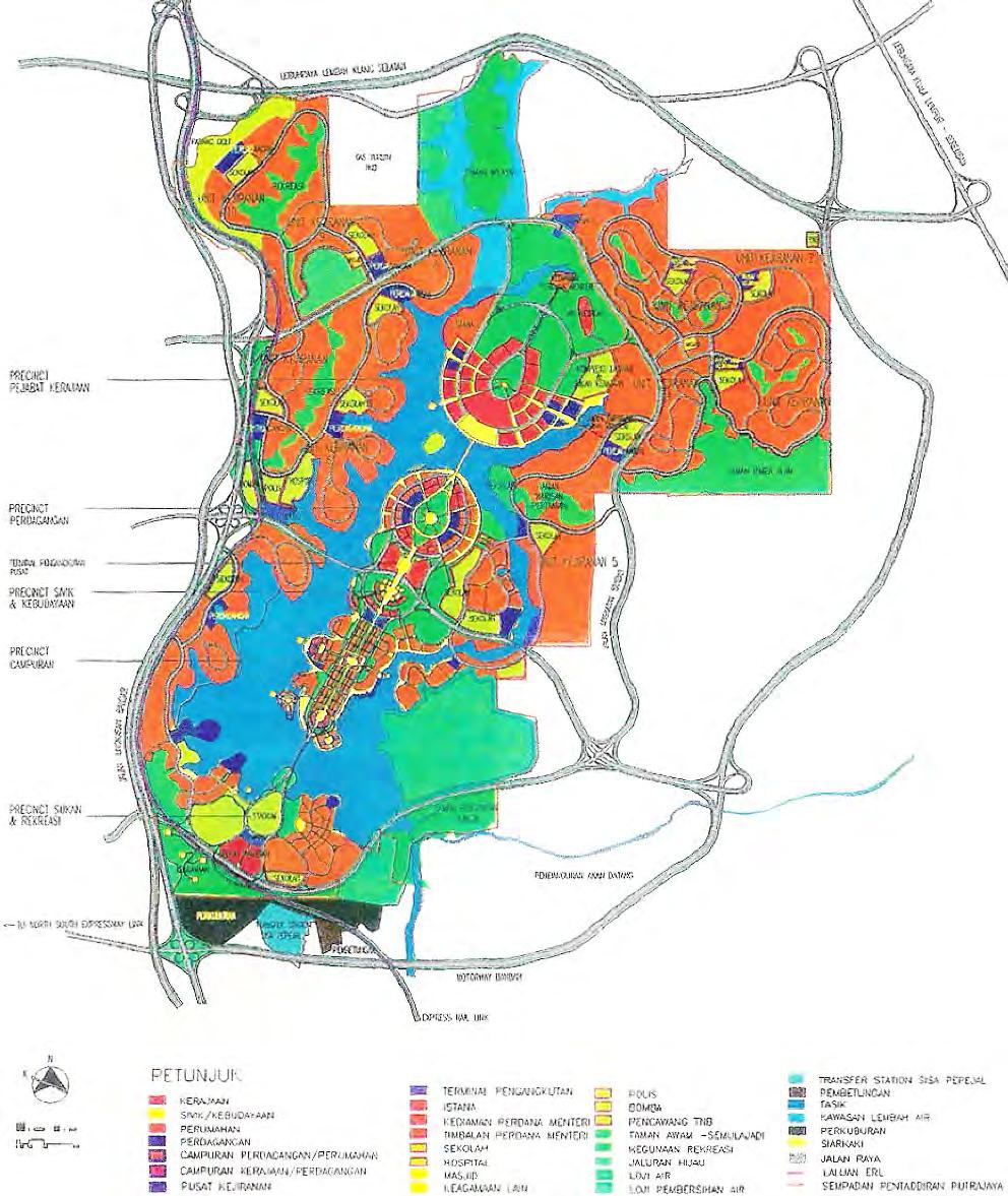 Putrajaya Federal Administrative District Malaysia During the development of the selected concept plan he led a team of Malaysian landscape architects in the preparation of the Landscape Guidelines,