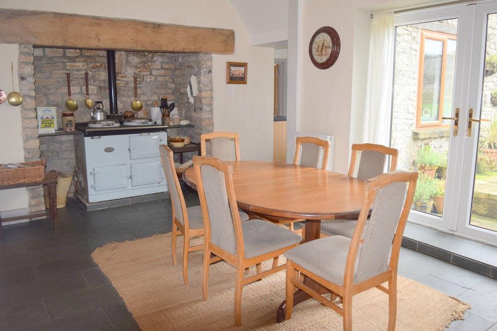 The Accommodation On entering the property, the entrance hall gives access to a spacious study, which has oak flooring, exposed stonework on one wall and two large recessed cupboards.