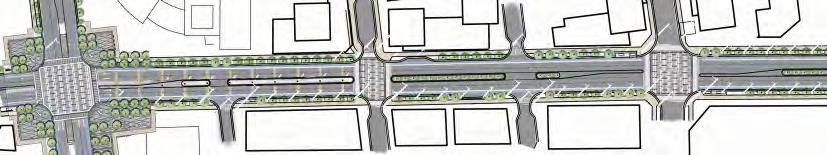 Section B-B The   South Yonge Street Corridor Streetscape Master Plan:
