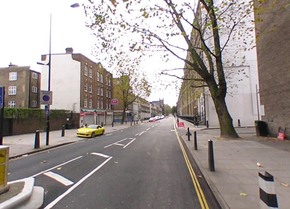 View 10: Eversholt Street / Oakley Square to Euston Station A taller building in Location B would be visible in this location,