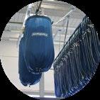 It includes all the equipment required for continuous washing, with the advantages
